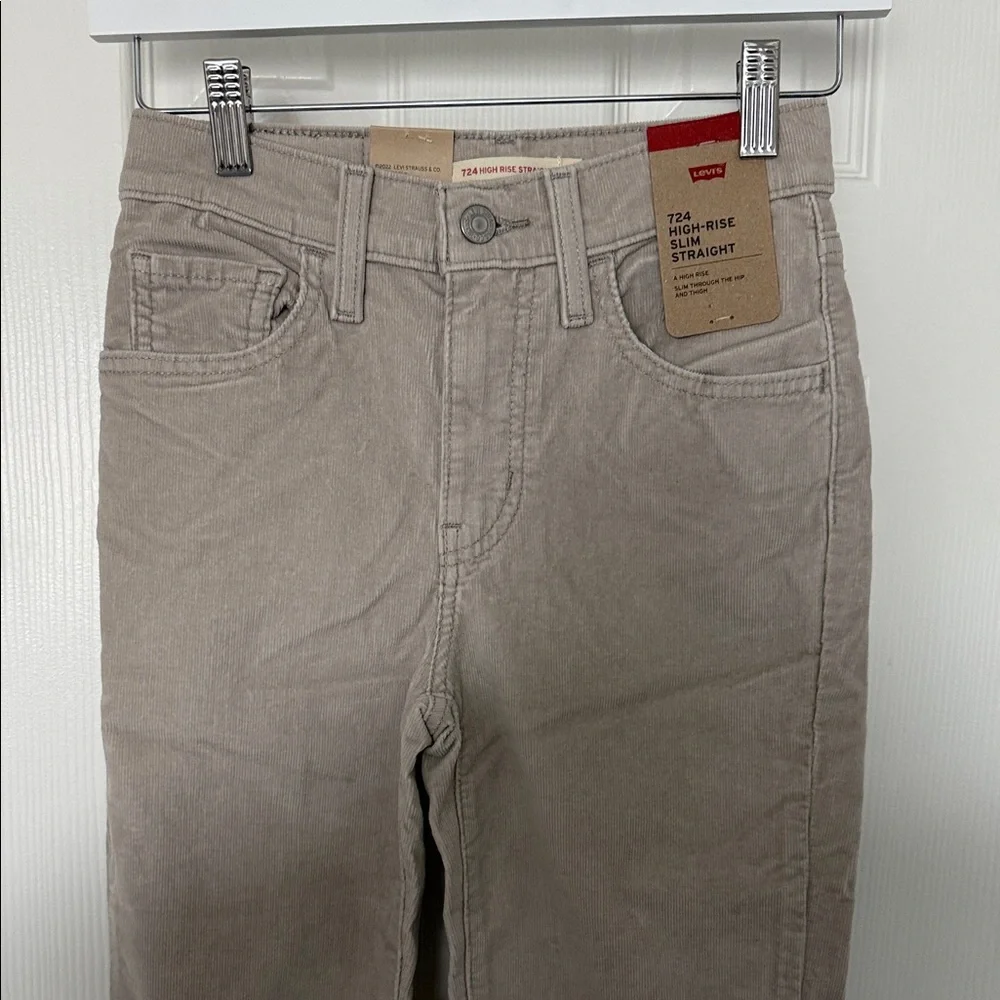 Levi's Womens 724 High Rise Straight Jeans - Picture 2 of 13